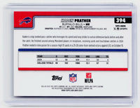 2025 Topps Chrome Football Kaden Prather RC Pink X-Fractor #394 Buffalo Bills - back