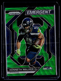 2023 Panini Prizm Football Emergent Kenneth Walker III Seahawks H-14 - front
