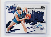 2025 Topps Clutch City Prospects CG-4 Kon Knueppel RC Charlotte Hornets - front