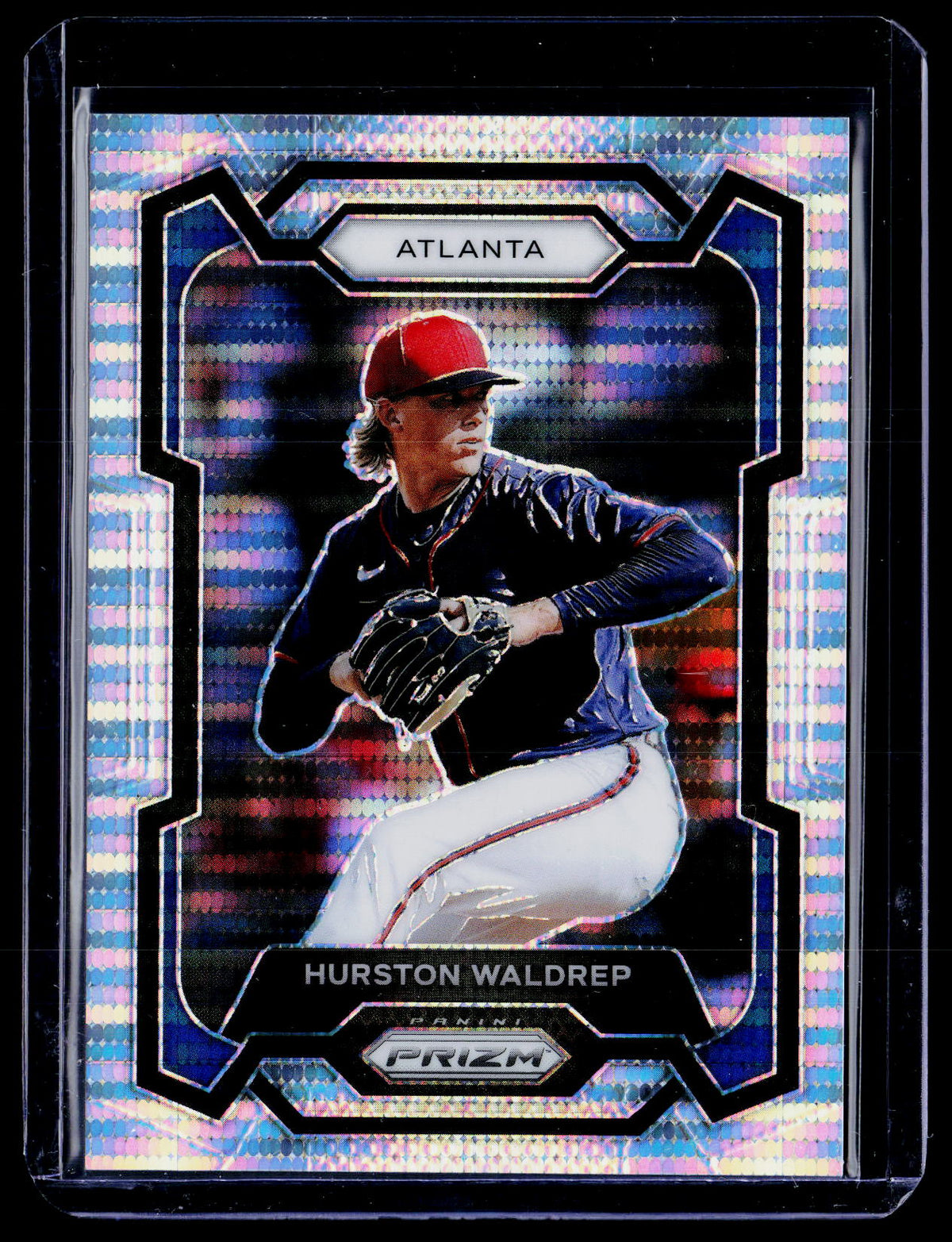 2024 Panini Prizm Baseball Hurston Waldrep Pulsar #102 /499 - front