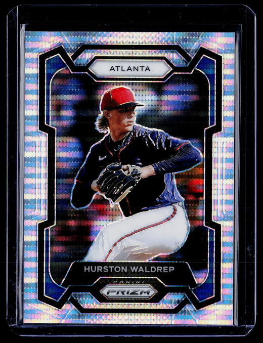 2024 Panini Prizm Baseball Hurston Waldrep Pulsar #102 /499 - front