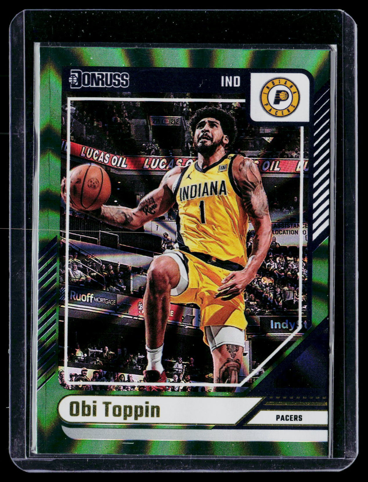 2024-25 Panini Donruss Basketball Obi Toppin #168 Indiana Pacers - front