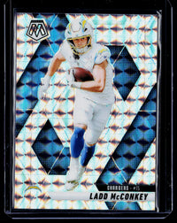 2025 Panini Mosaic Football Ladd McConkey #15 Los Angeles Chargers - front