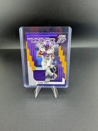 2025 Panini Score Zoned In Aaron Jones Memorabilia Card #ZON-AJ5 - front