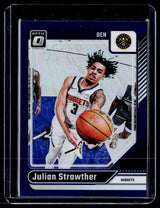 2024-25 Panini Donruss Optic Julian Strawther #29 Denver Nuggets - front