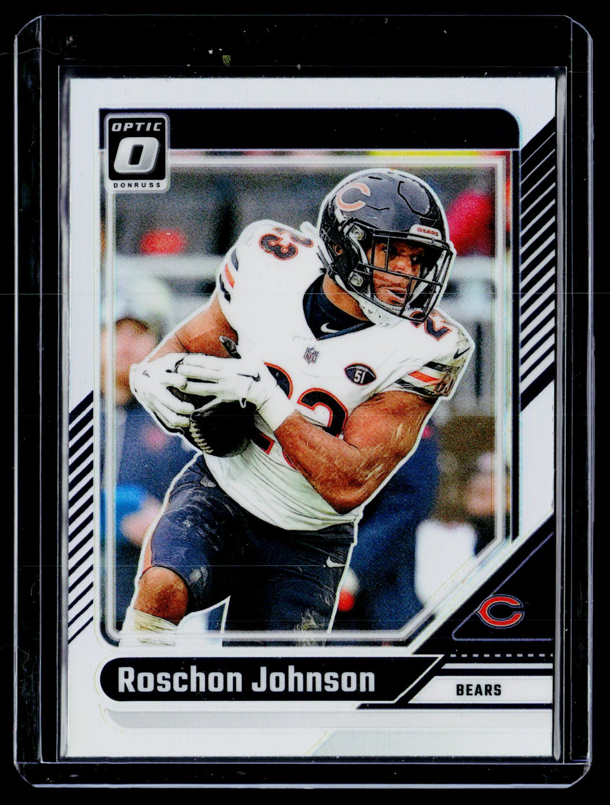 2024 Panini Donruss Optic Football Roschon Johnson #33 Chicago Bears - front