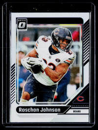 2024 Panini Donruss Optic Football Roschon Johnson #33 Chicago Bears - front