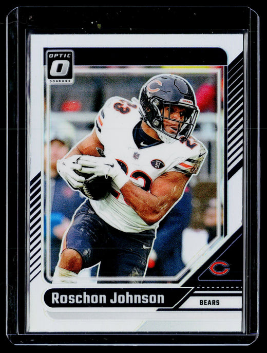 2024 Panini Donruss Optic Football Roschon Johnson #33 Chicago Bears - front