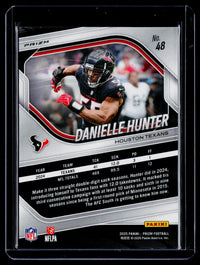 2025 Panini Prizm Football Danielle Hunter #48 Houston Texans - back