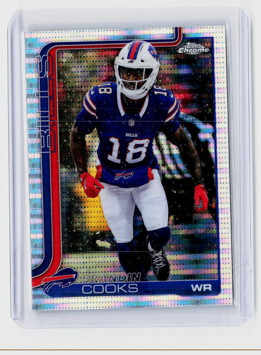 2025 Topps Chrome Brandin Cooks #217 Buffalo Bills - front