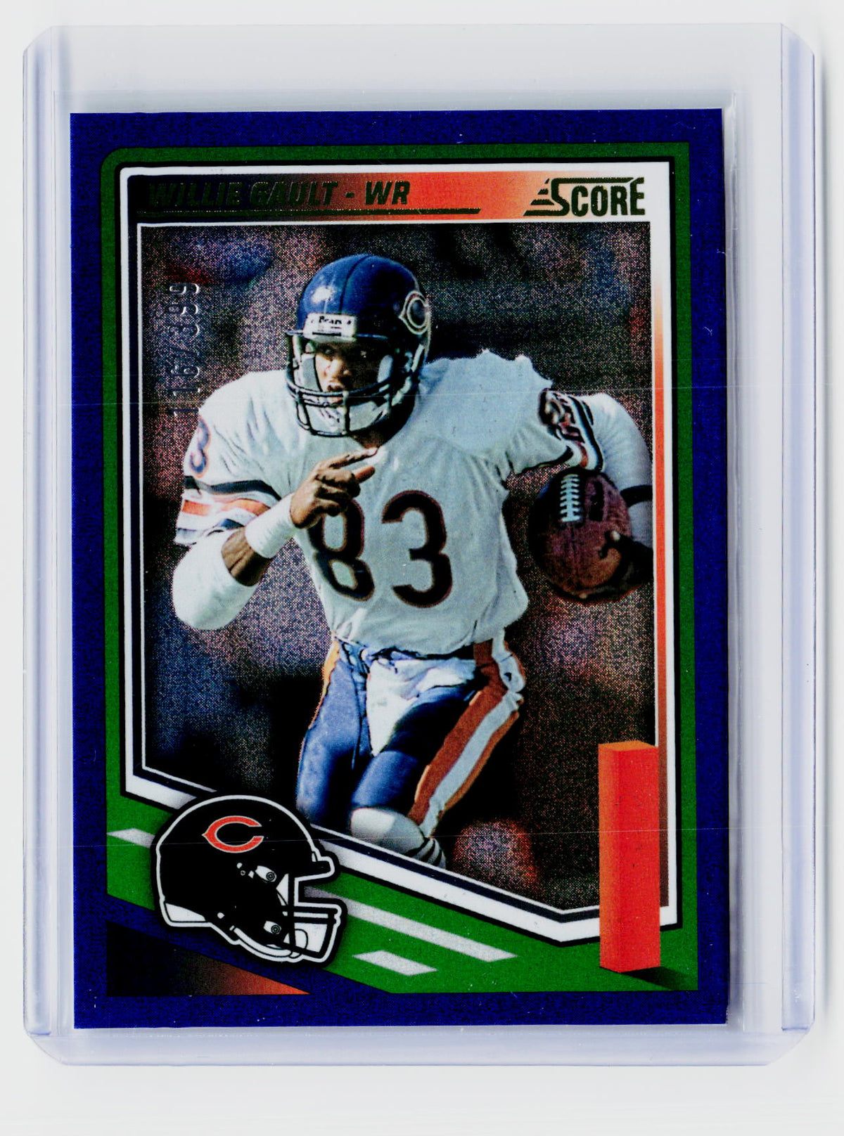 2025 Panini Score Football Willie Gault #207 Base Chicago Bears /399 - front