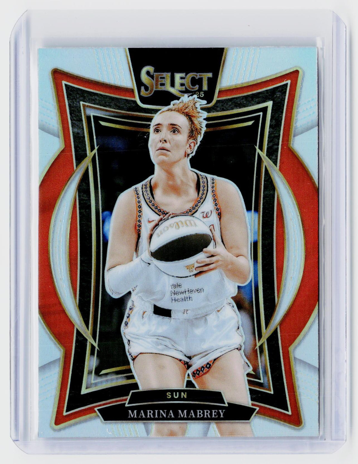 2025 Panini WNBA Select Marina Mabrey #71 Concourse Connecticut Sun - front