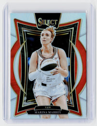 2025 Panini WNBA Select Marina Mabrey #71 Concourse Connecticut Sun - front