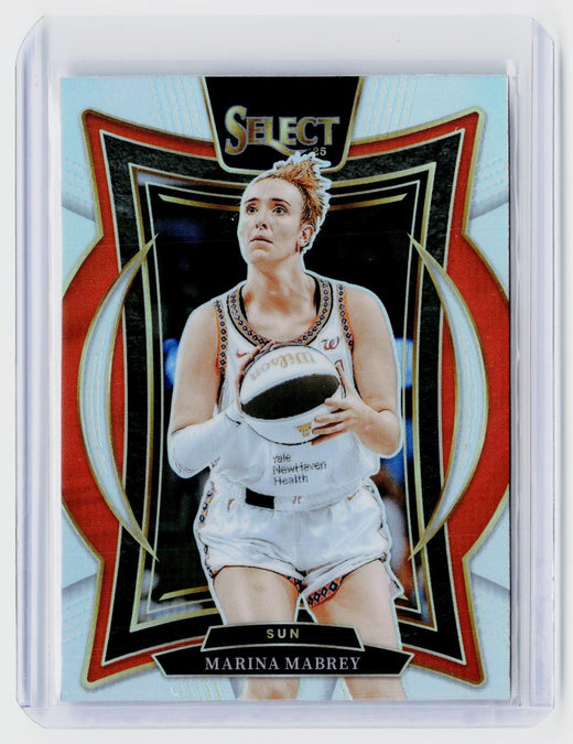 2025 Panini WNBA Select Marina Mabrey #71 Concourse Connecticut Sun - front