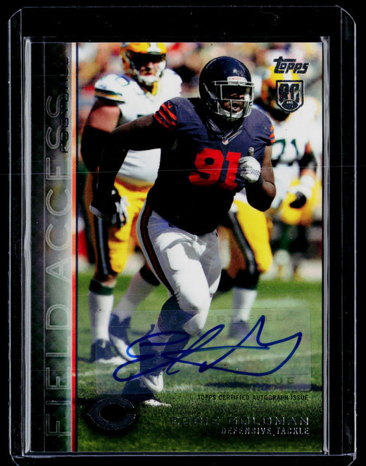 2015 Topps Field Access Autographs Eddie Goldman Rookie Auto #37 - front
