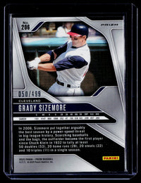 2025 Panini Prizm Baseball Grady Sizemore #206 Pulsar Prizm /499 - back