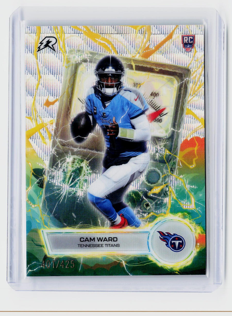 2026 Topps Victory Tour Cam Ward RC VT-1 /425 Tennessee Titans - front