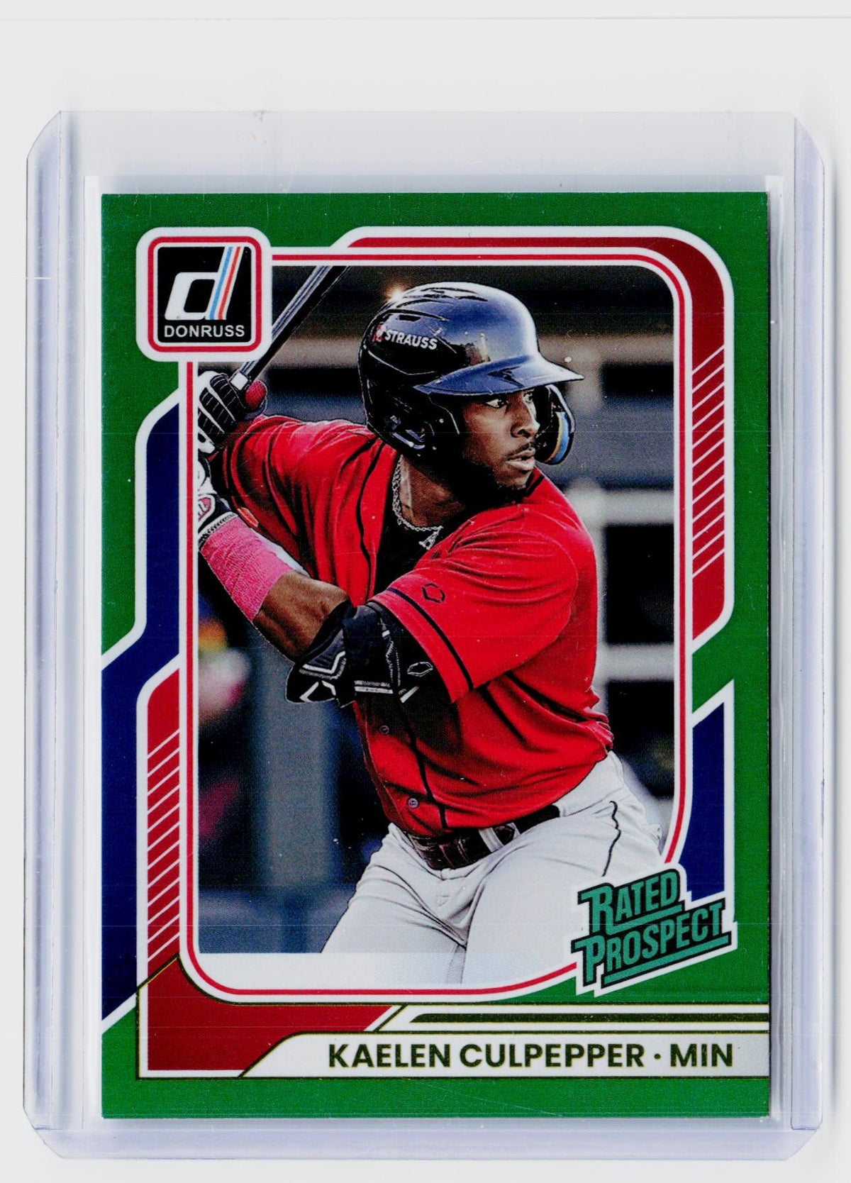 2026 Panini Donruss Rated Prospect Kaelen Culpepper Green #146 /199 - front