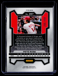 2024 Panini Prizm Baseball Pete Rose Pulsar Prizms #267 /499 - back