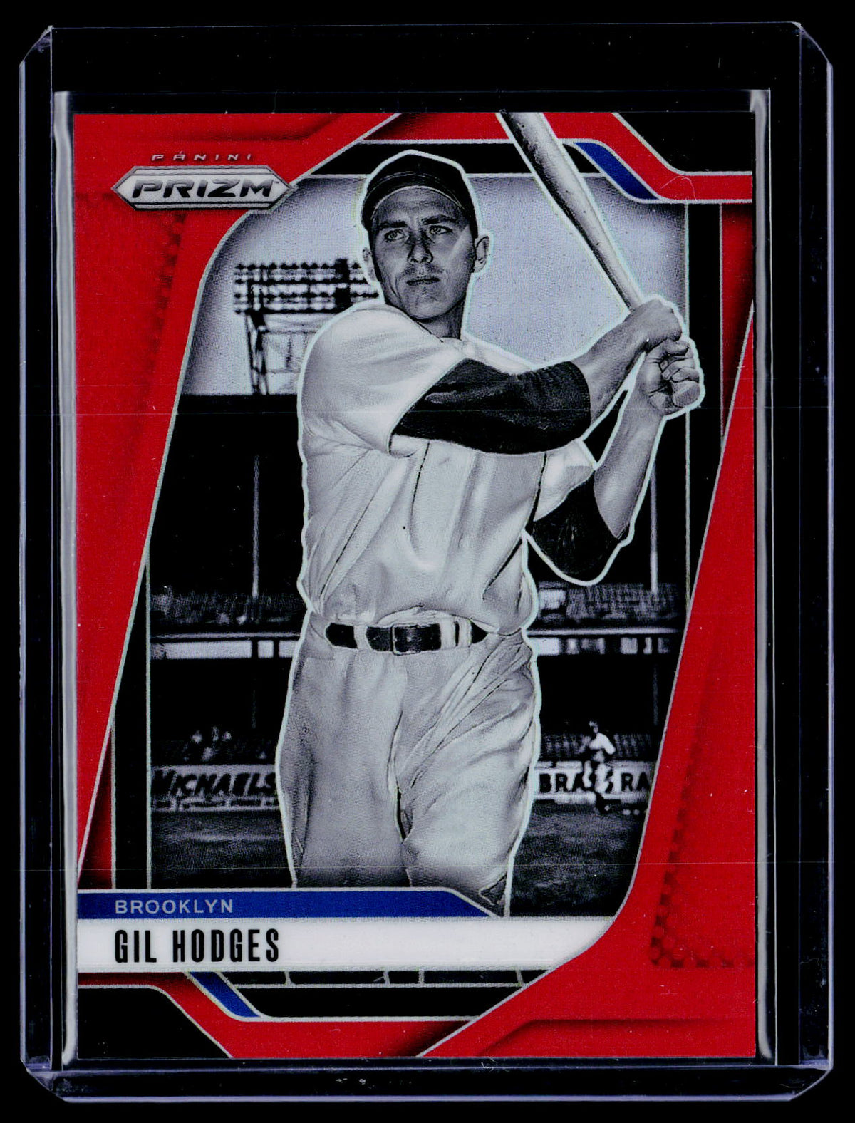 2025 Panini Prizm Baseball Gil Hodges Red Prizm #277 /299 - front