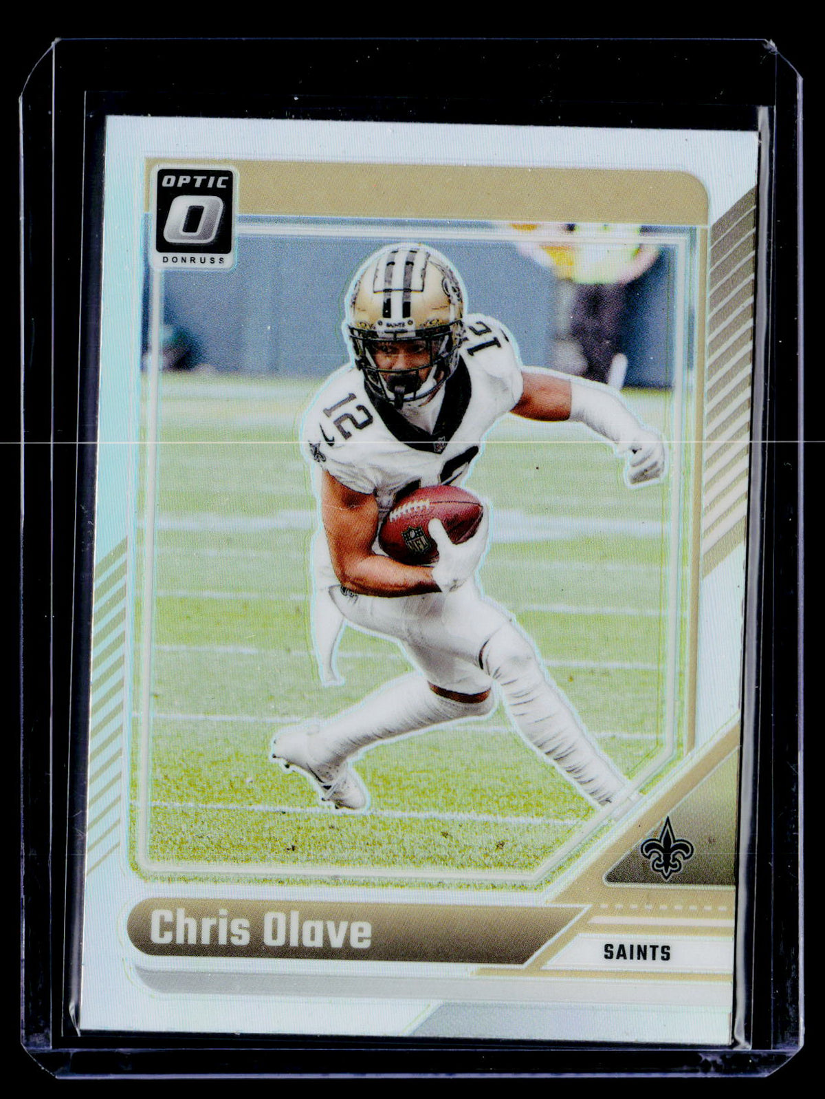 2024 Panini Donruss Optic Football Chris Olave #141 New Orleans Saints - front