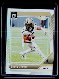 2024 Panini Donruss Optic Football Chris Olave #141 New Orleans Saints - front