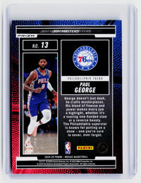 2024-25 Panini Mosaic Jam Masters #13 Paul George Philadelphia 76ers - back