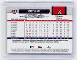 2026 Topps Chrome Refractor Matt Olson #241 Atlanta Braves - back