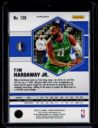 2020-21 Panini Mosaic Gold Wave Mosaic #130 Tim Hardaway Jr. - back