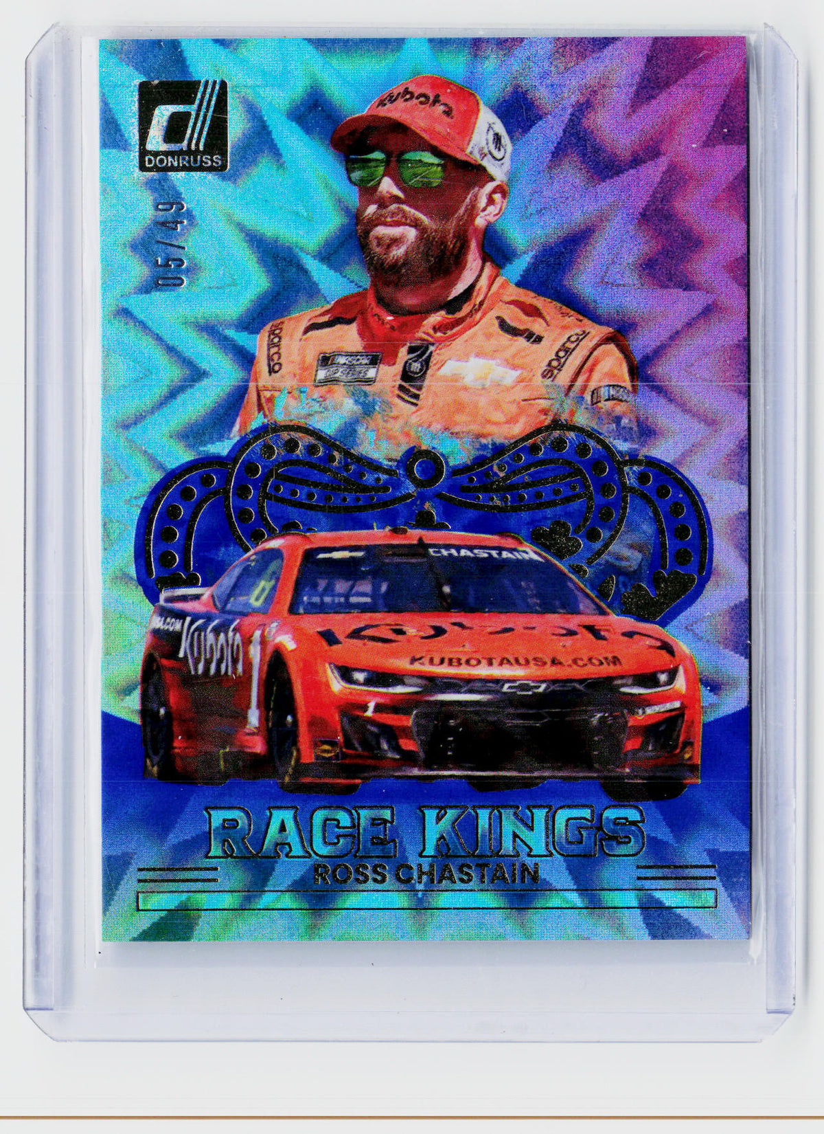 2026 Panini Donruss Racing Race Kings Ross Chastain #13 /49 - front