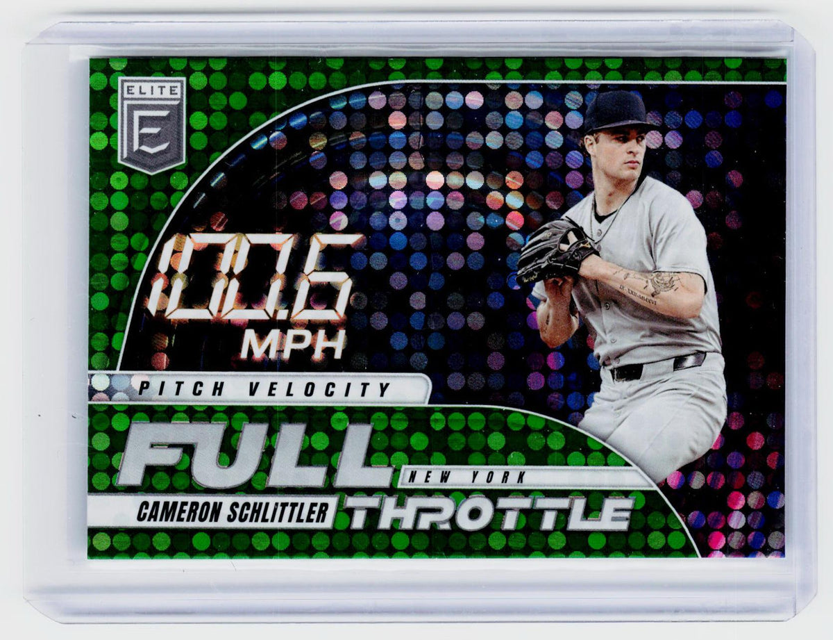 2026 Panini Donruss Elite Baseball Cameron Schlittler 107 MPH #8 - front