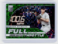 2026 Panini Donruss Elite Baseball Cameron Schlittler 107 MPH #8 - front