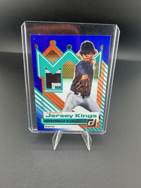 2025 Panini Donruss Baseball Jersey Kings Jurrangelo Cijntje Seattle Mariners PJK-JC - front