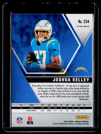 2020 Panini Mosaic Football Joshua Kelley Rookie #234 - back