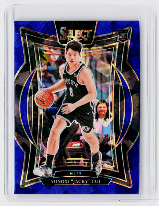 2024-25 Panini Select Basketball Youngxi "Jacky" Cui Rookie RC #94 Brooklyn Nets - front