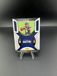 2025 Panini Certified New Generation Jerseys Mirror Jalen Milroe Mirror Green #NGJ-JME /25 - back