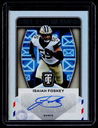 2024 Panini Totally Certified Signed, Sealed and Delivered Isaiah Foskey Auto #SSD-IFY - front