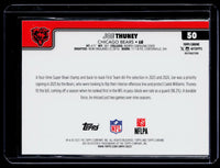 2025 Topps Chrome Joe Thuney #50 Refractor Chicago Bears - back