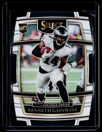 2021 Panini Select Football Kenneth Gainwell Concourse #81 Rookie Card - front