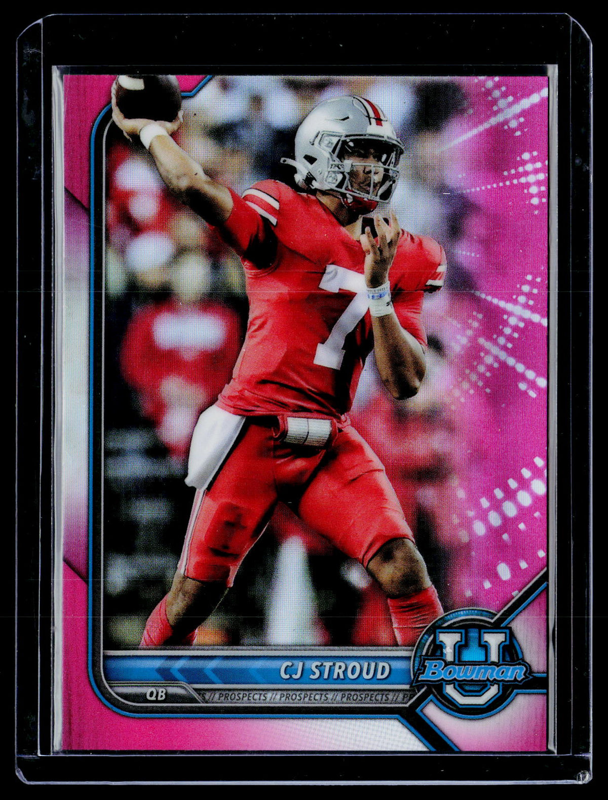 2022 Topps Bowman University Bowman Paper Prospects CJ Stroud #90 - front