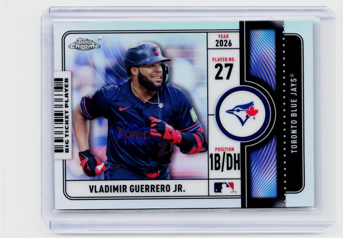 2026 Topps Chrome Big Ticket Player Vladimir Guerrero Jr. BTP-17 - front