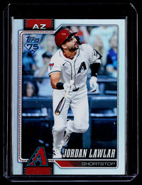 2026 Topps Series 2 Baseball Jordan Lawlar #397 Arizona Diamondbacks - front