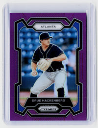 2024 Panini Prizm Baseball Drue Hackenberg #234 Purple Prizm /99 - front