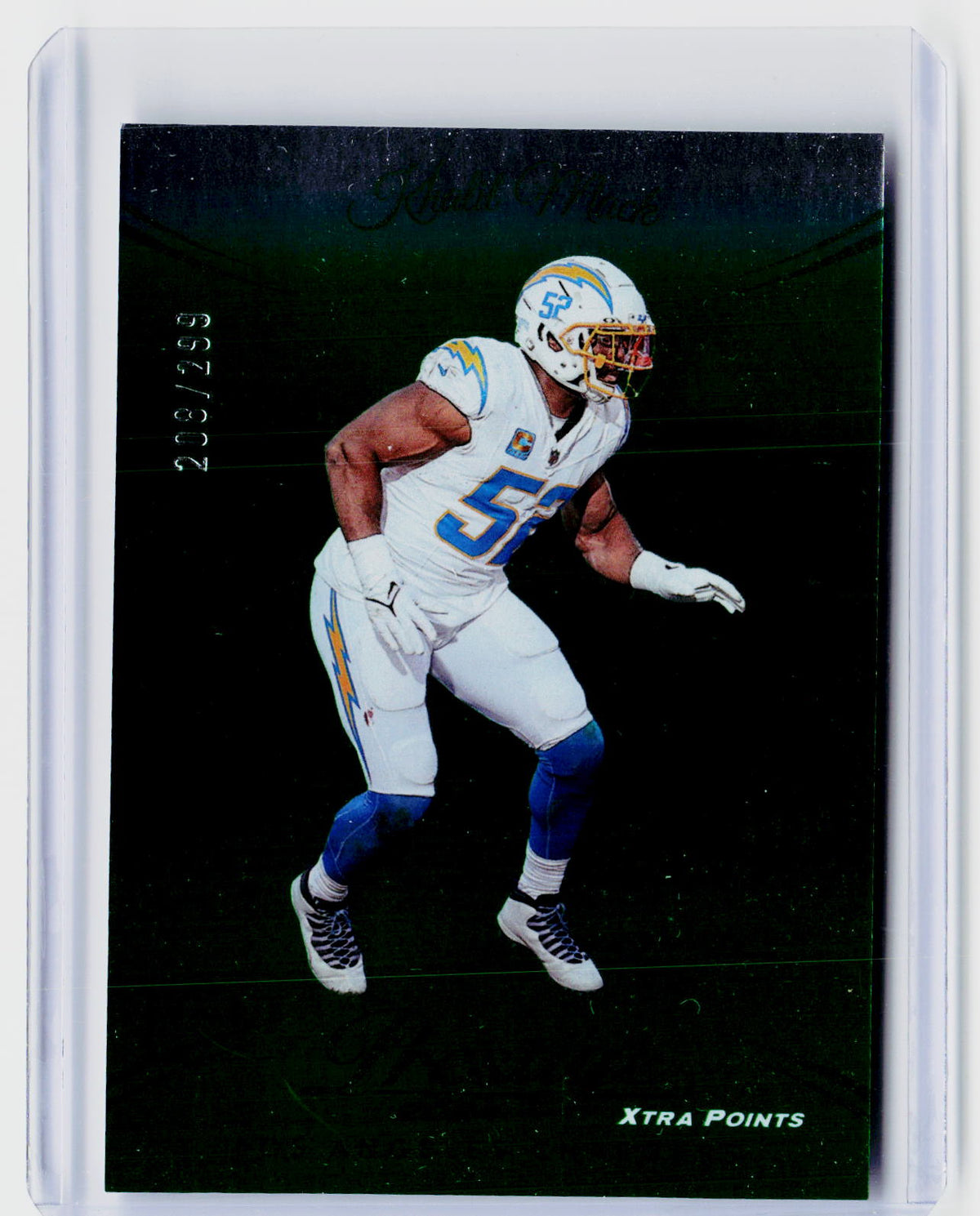 2024 Panini Prestige Football Khalil Mack Purple Premium Xtra Points #170 /99 - front