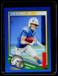 2025 Panini Score Football Ladd McConkey #65 Artist's Proof /35 - front