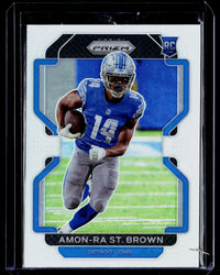 2021 Panini Prizm Football Rookie Card #358 Amon-Ra St. Brown Detroit Lions - front
