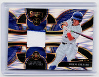 2024 Panini Select Selective Swatches Drew Gilbert Rookie Memorabilia Card SS-DG - front