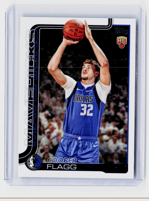 2025-26 Topps Basketball Cooper Flagg RC #201 Dallas Mavericks - front