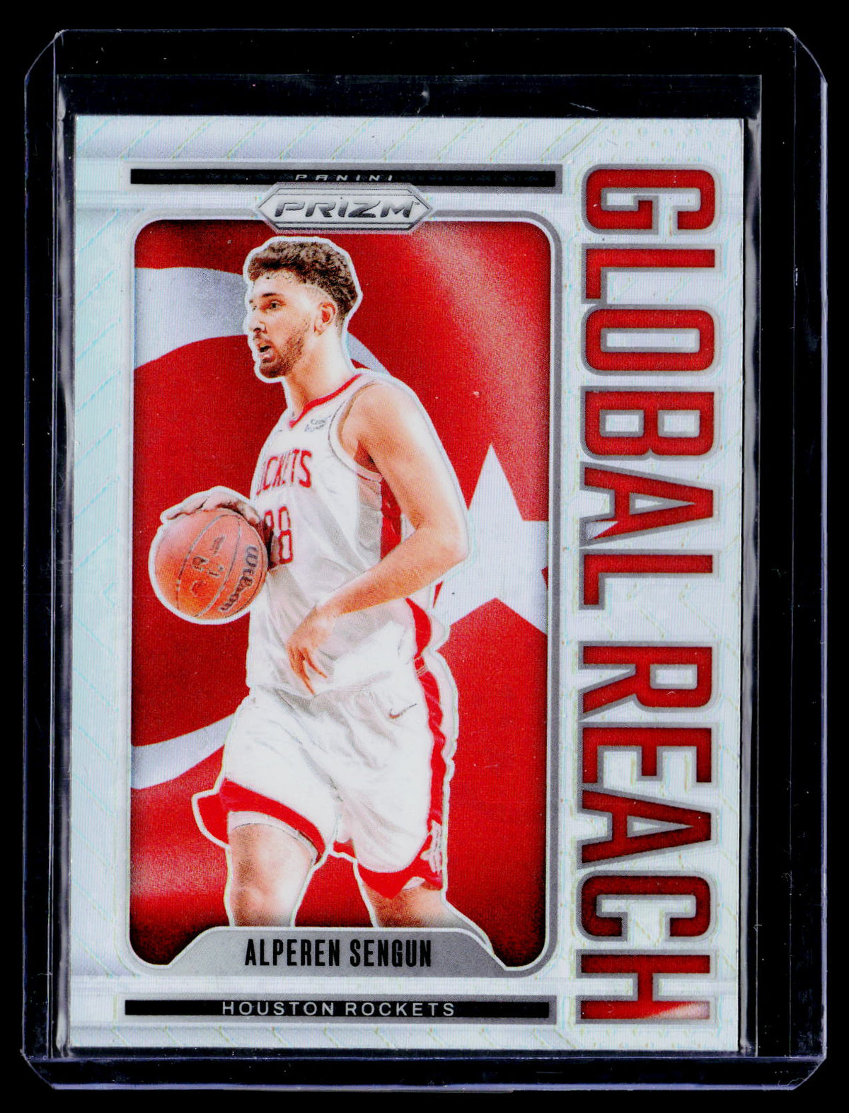 2024-25 Panini Prizm Global Reach Alperen Sengun No. 1 Houston Rockets - front