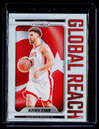 2024-25 Panini Prizm Global Reach Alperen Sengun No. 1 Houston Rockets - front